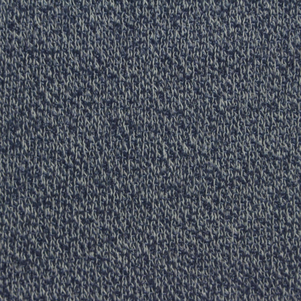 Blue Heathered-Marl Chunky Knit, Poly-Cotton