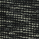 Black Marl Interlock Knit, Poly-Cotton