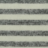 White Stripes Jersey Knit, Cotton