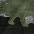 Green Camo Knit, Polyester, 260 gsm