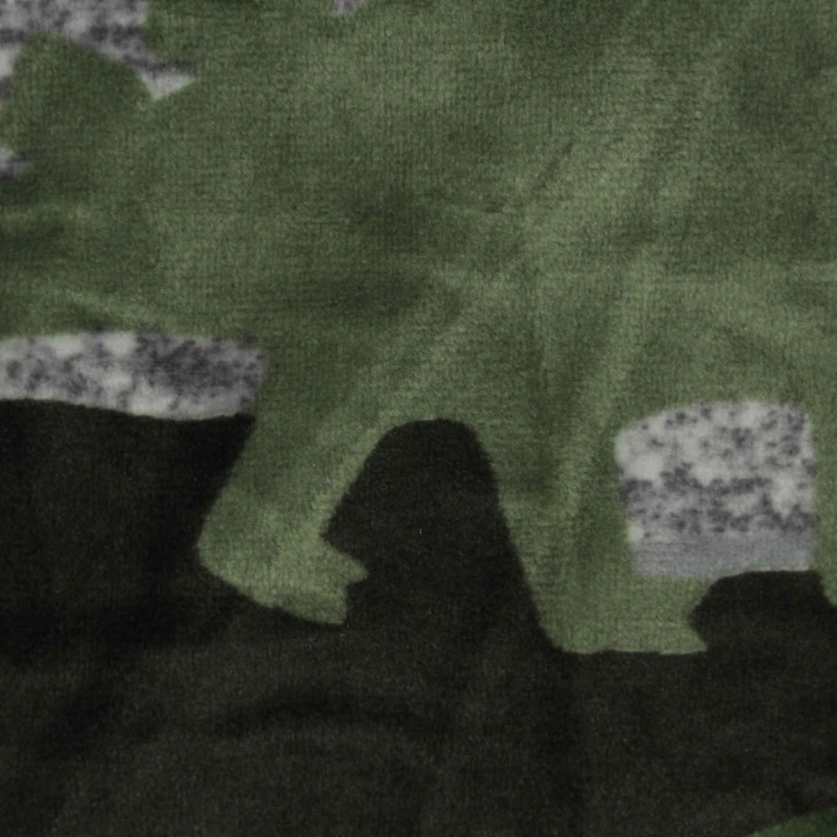 Green Camo Knit, Polyester, 260 gsm