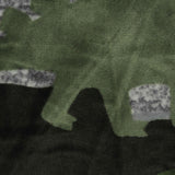 Green Camo Knit, Polyester