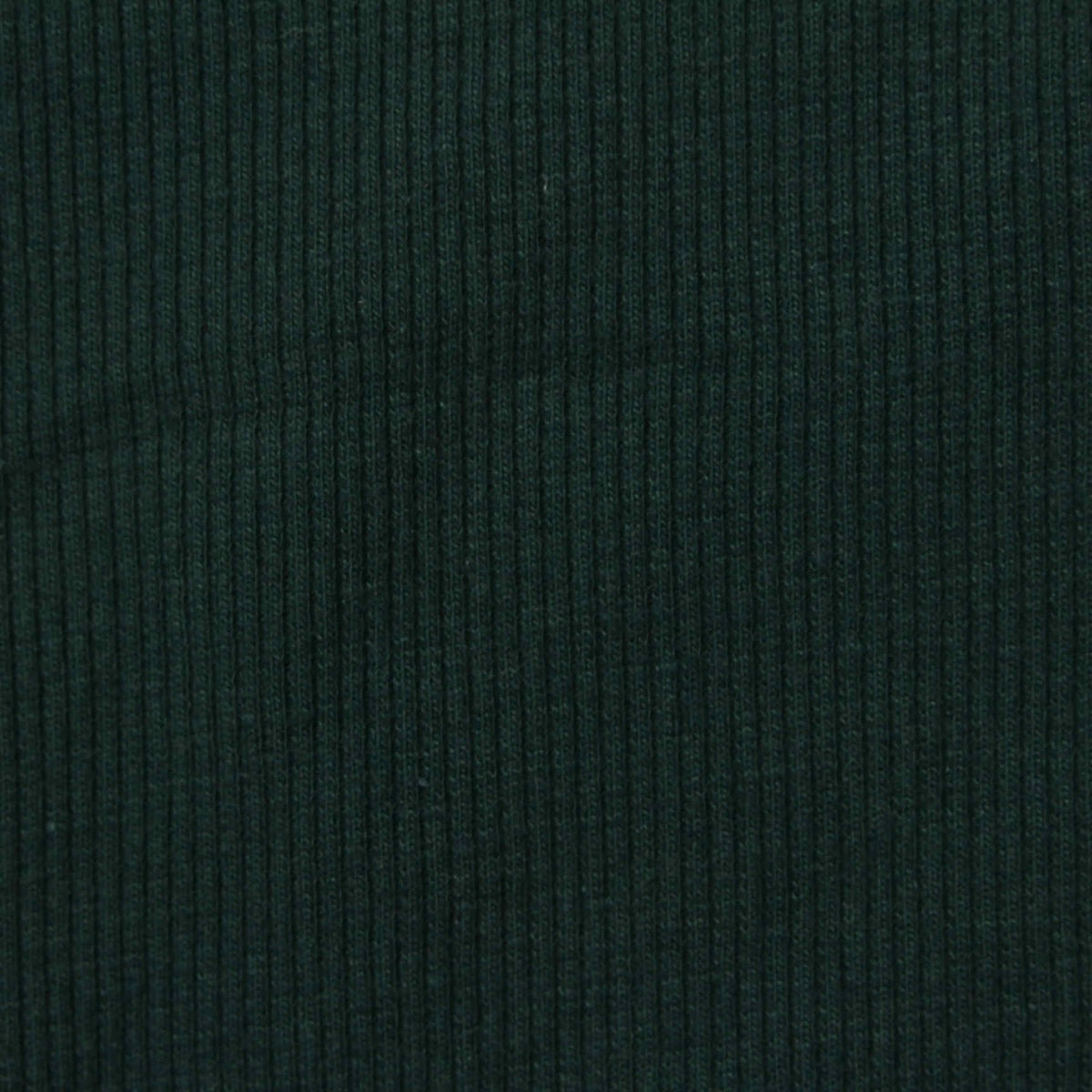 Cotton Polyester Stretch Rib Knit Fabric, 350 gsm, 188 cm — Green