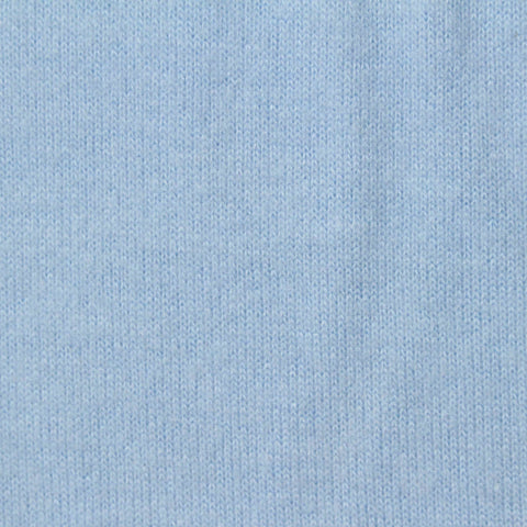 Brushed Viscose Polyester Stretch Chunky Knit Fabric, 220 gsm, 160 cm — Blue
