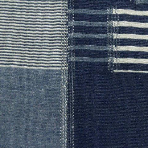 White Plaid Jacquard, Poly-Viscose