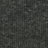 Dark Grey Heathered-Marl Rib Knit, Poly-Cotton — texture