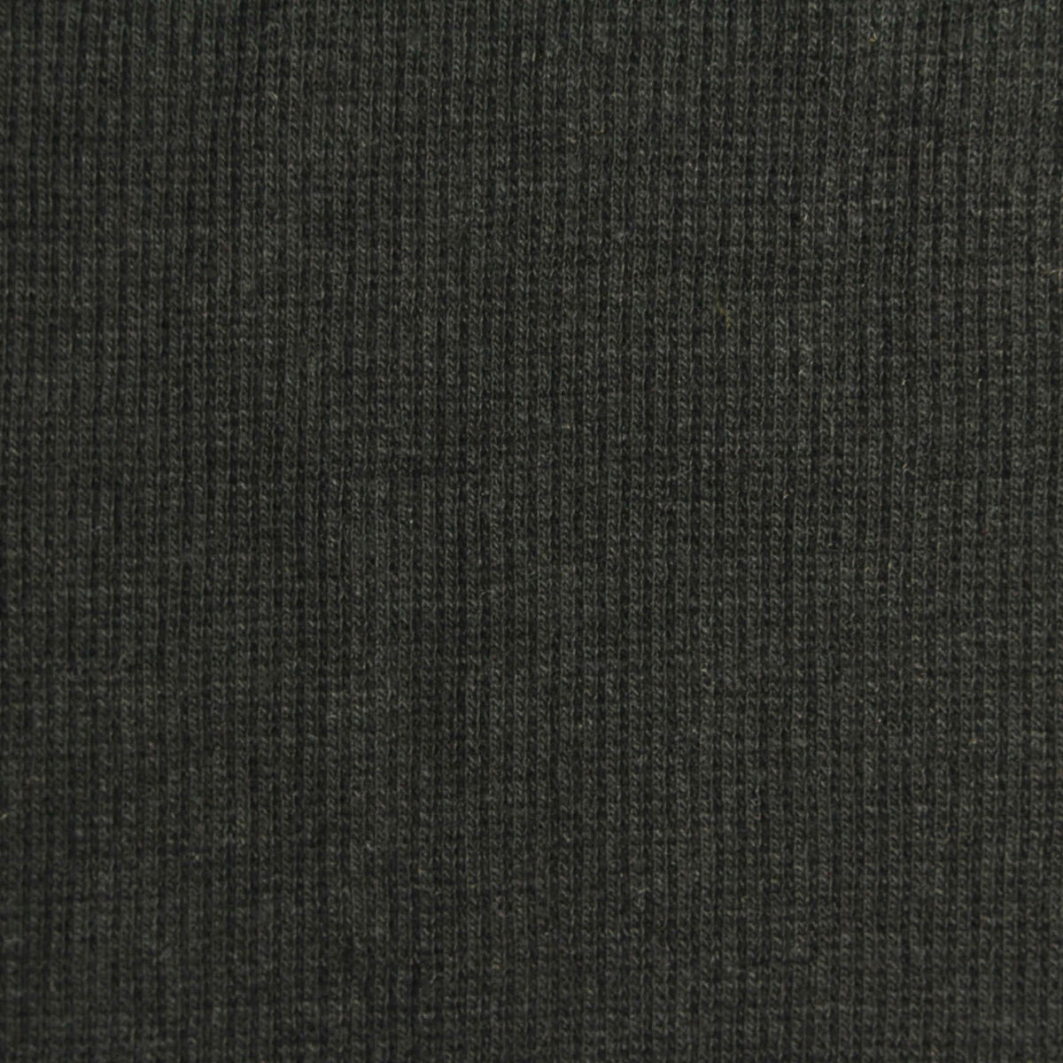 Polyester Cotton Stretch Rib Knit Fabric, 278 gsm, 120 cm — Green