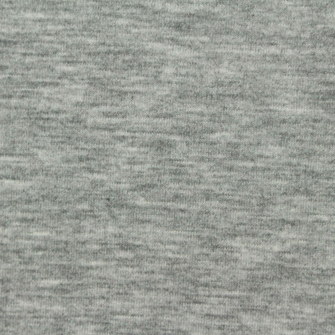 Light Grey Marl Jersey Knit, Poly-Viscose, 150 gsm, 155 cm