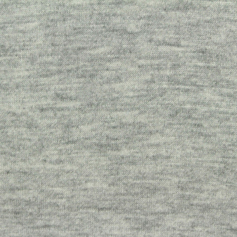 Light Grey Marl Jersey Knit, Viscose, 165 gsm