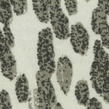 Grey Animal Print Jersey Knit, Viscose — texture