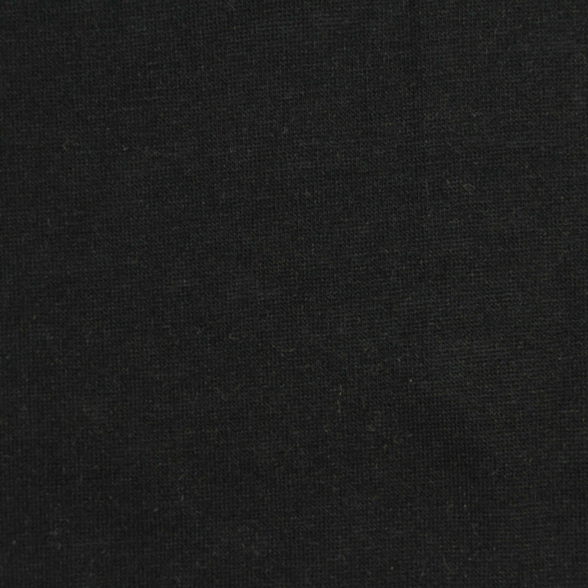Polyester Viscose Stretch Jersey Knit Fabric, 130 gsm, 160 cm — Black