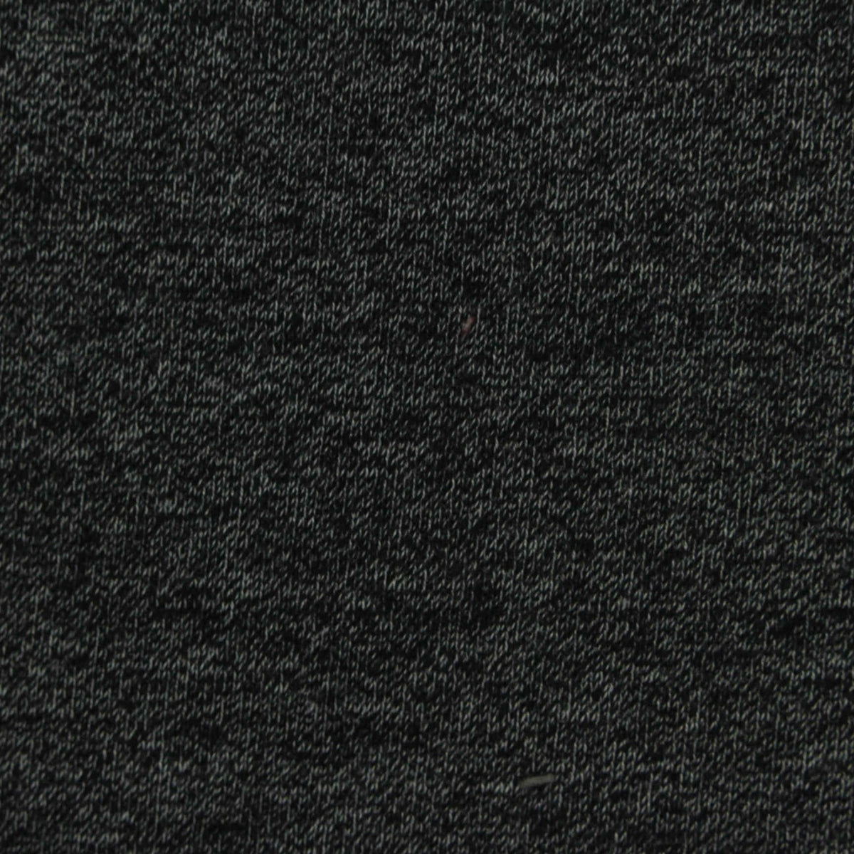 Dark Grey Heather French Terry, Cotton-Poly, 260 gsm