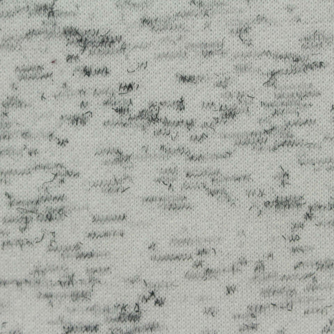 Light Grey Marl French Terry, Polyester, 250 gsm