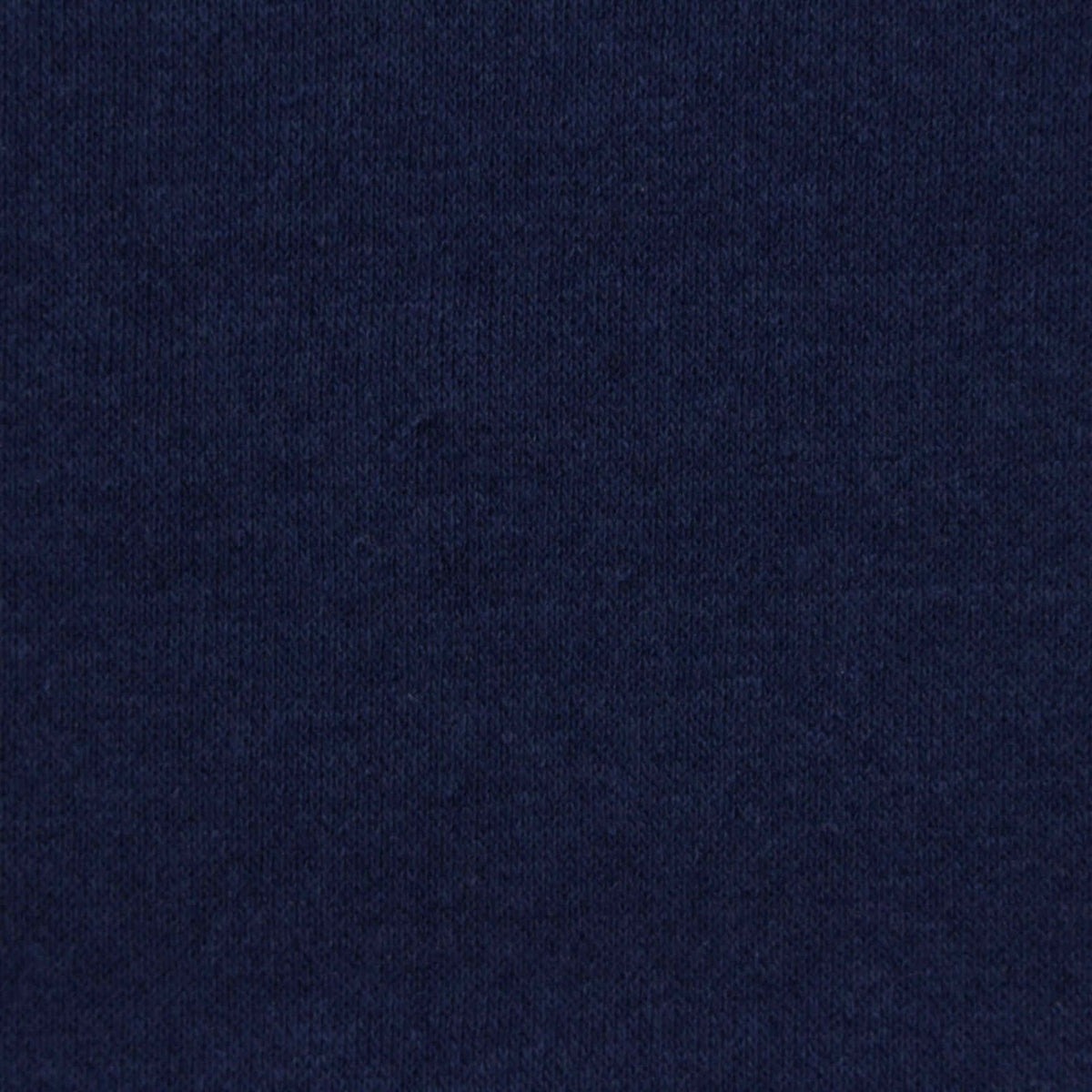 Brushed Cotton Polyester French Terry Fabric, 280 gsm, 170 cm — Navy, ref EF-244346