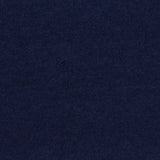 Brushed Cotton Polyester French Terry Fabric, 280 gsm, 170 cm — Navy