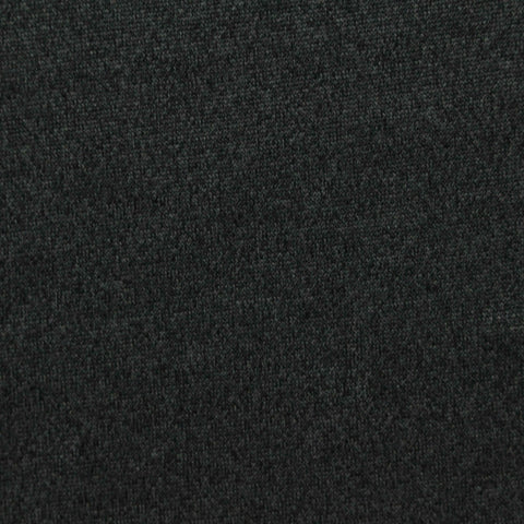 Dark Grey Marl Interlock Knit, Polyester, 280 gsm