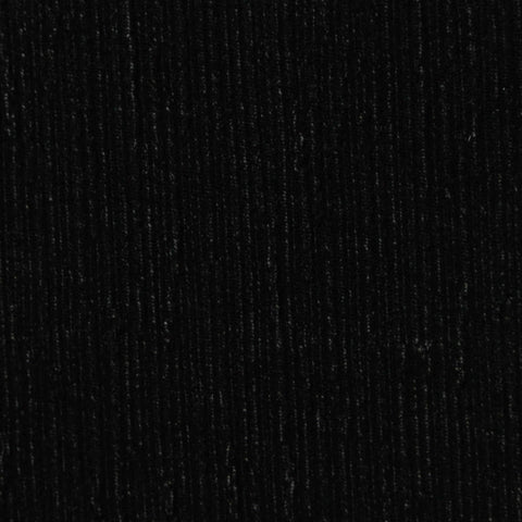 Black Marl Interlock Knit, Poly-Viscose, 415 gsm