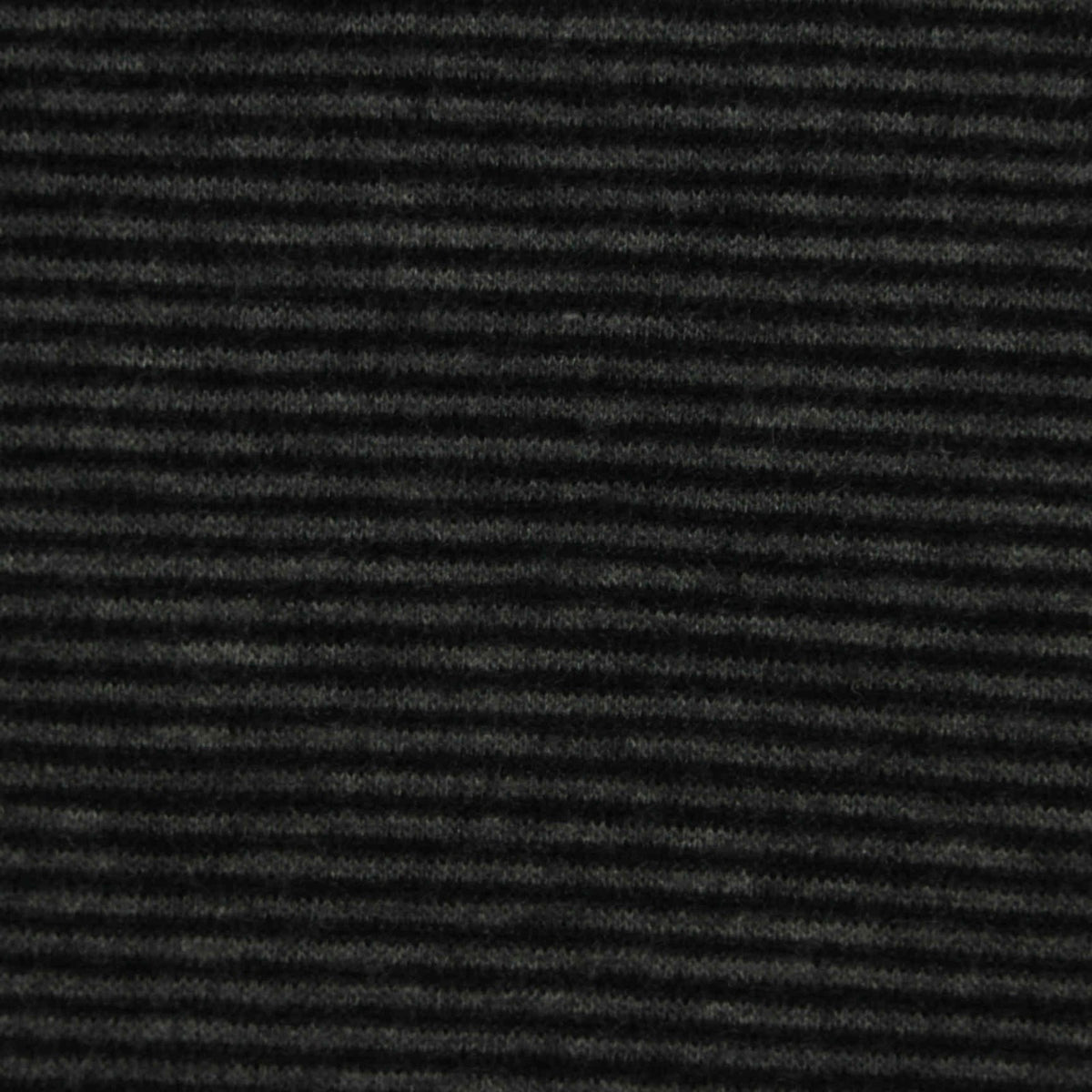 Dark Grey Marl Interlock Knit, Poly-Viscose, 260 gsm