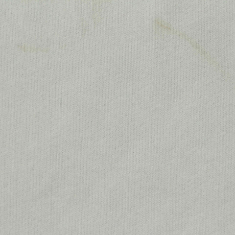 Brushed Cotton Polyester French Terry Fabric, 220 gsm, 170 cm — White