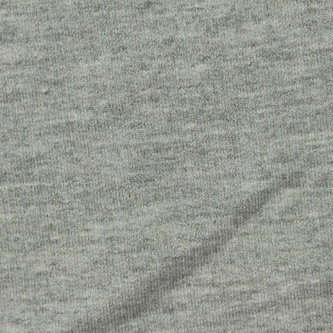 Light Grey Heathered-Marl French Terry, Poly-Cotton, 200 gsm