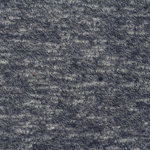 Dark Grey Marl Jersey Knit, Viscose-Poly, 178 gsm