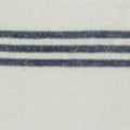Dark Grey Stripes Chunky Knit, Poly-Linen