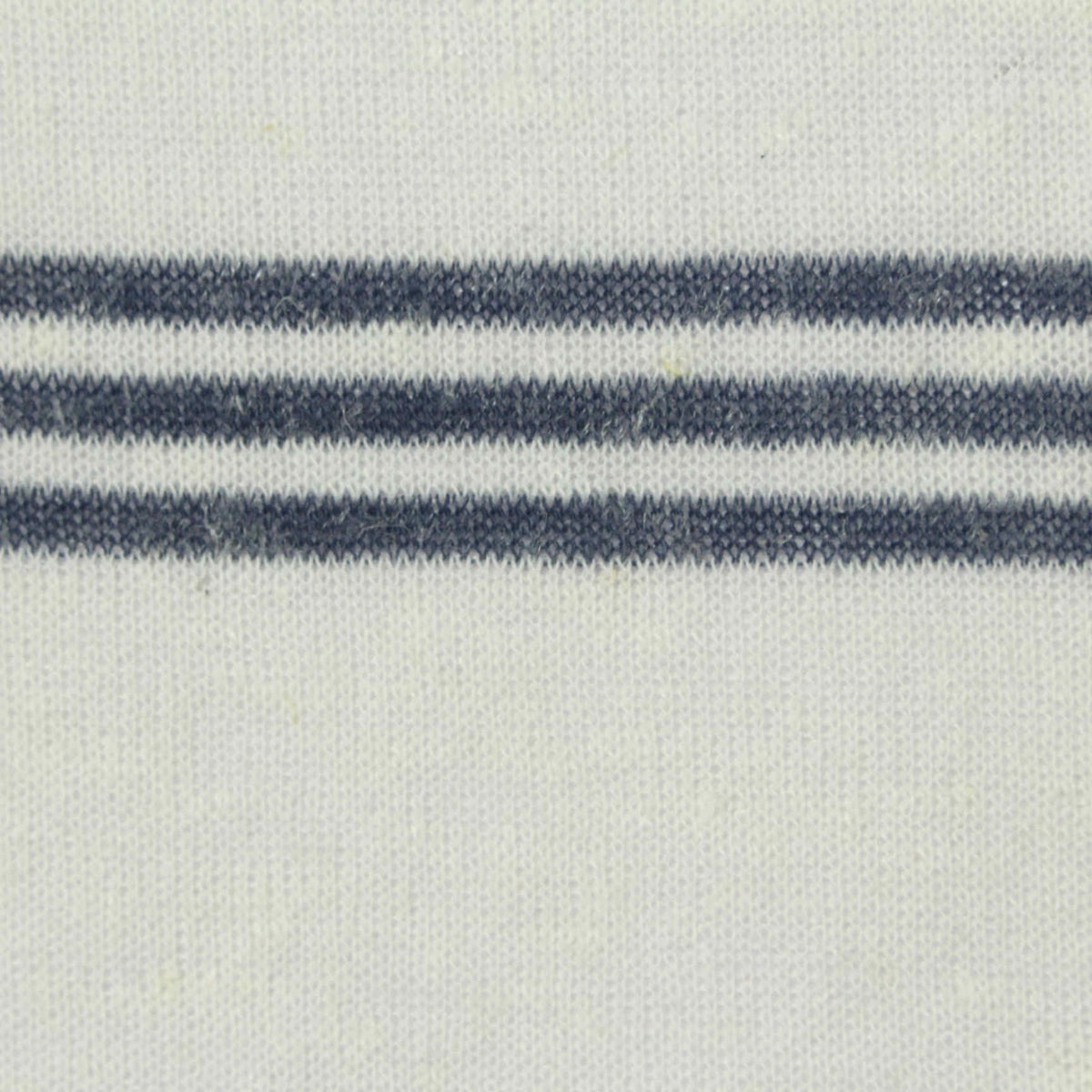 Dark Grey Stripes Chunky Knit, Poly-Linen