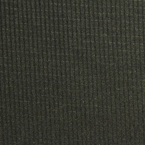 Dark Green Marl Interlock Knit, Polyester, 175 gsm