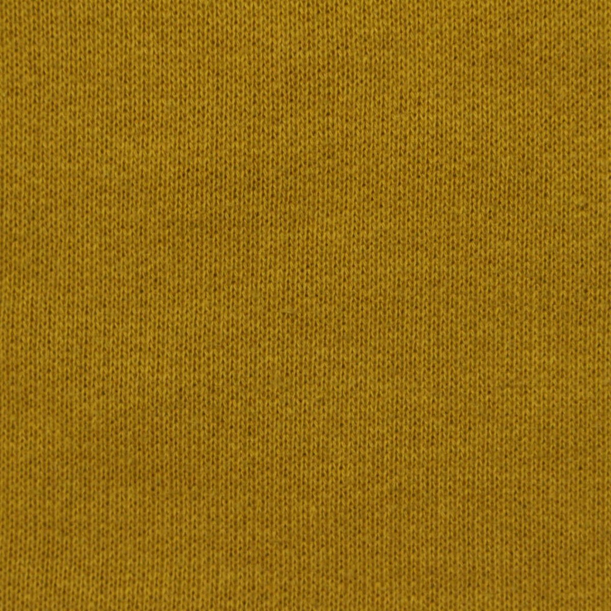 Polyester Cotton French Terry Fabric, 265 gsm, 160 cm — Yellow