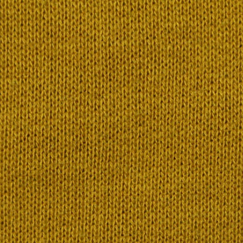 Polyester Cotton French Terry Fabric, 265 gsm, 160 cm — Yellow
