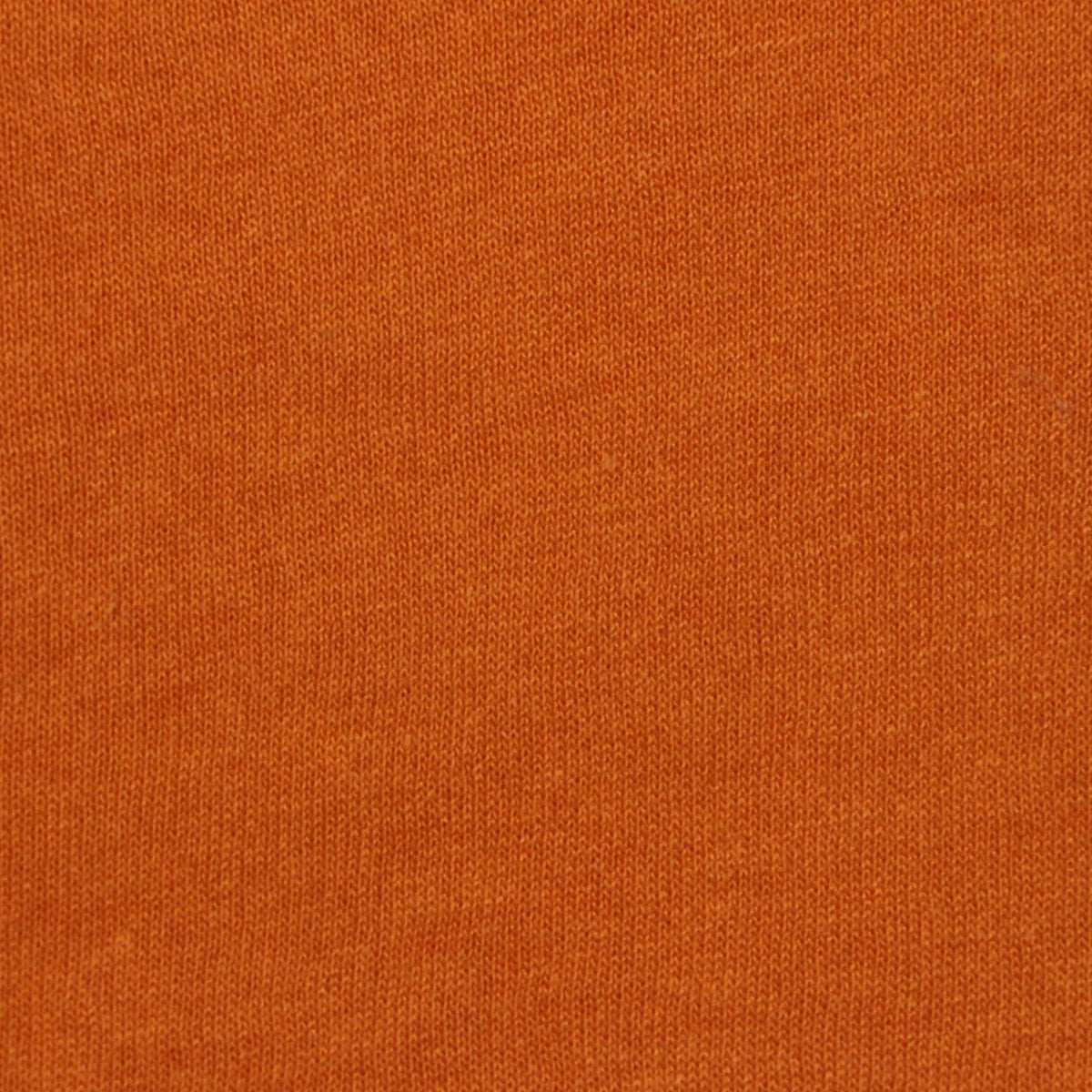 Polyester Cotton French Terry Fabric, 250 gsm, 160 cm — Orange
