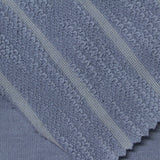 Light Blue Stripes French Terry, Cotton
