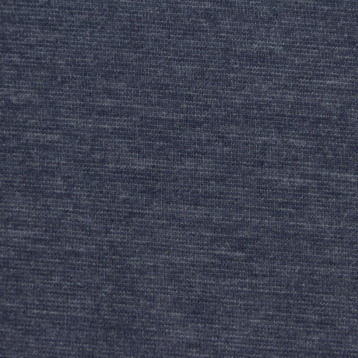 Heathered Blue Marl Jersey Knit, Poly-Cotton, 145 gsm