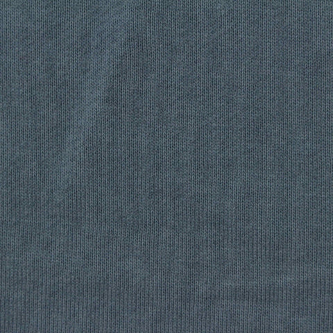 Cotton Polyester French Terry Fabric, 280 gsm, 180 cm — Blue