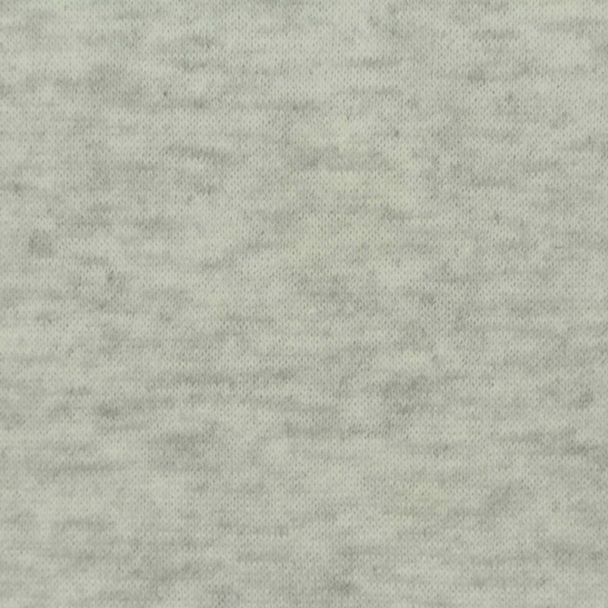 Light Grey Marl French Terry, Poly-Cotton, 230 gsm, 130 cm