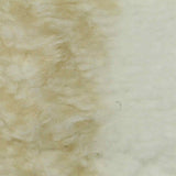 Cream Vertical-Stripe Minky, Polyester — texture