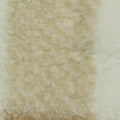 Cream Vertical-Stripe Minky, Polyester