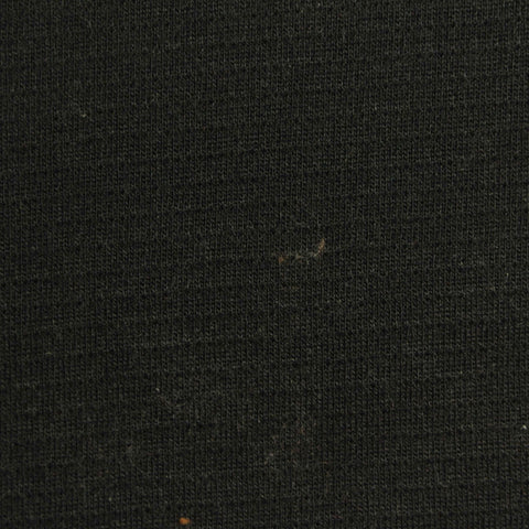 100% Polyester Knit Fabric, 450 gsm, 160 cm — Black
