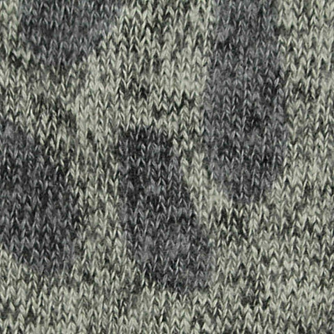 Jacquard Brushed Viscose Polyester Stretch Chunky Knit Fabric, 240 gsm, 175 cm — Grey