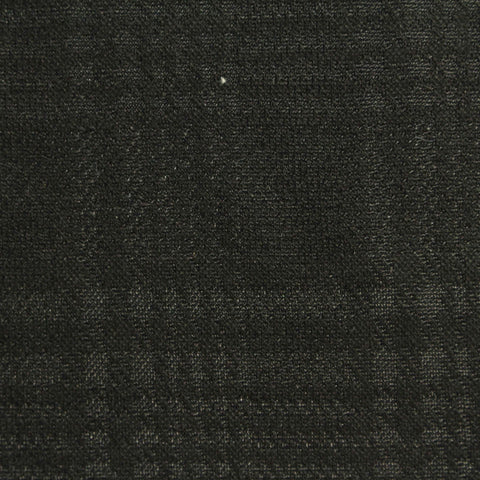 Dark Grey Marl Interlock Knit, Viscose-Nylon, 260 gsm