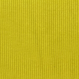 Viscose Stretch Rib Knit Fabric, 190 gsm, 125 cm — Yellow