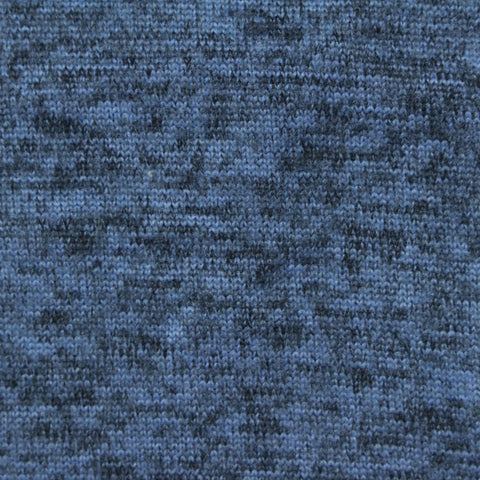 Blue Marl Jersey Knit, Viscose-Poly, 220 gsm