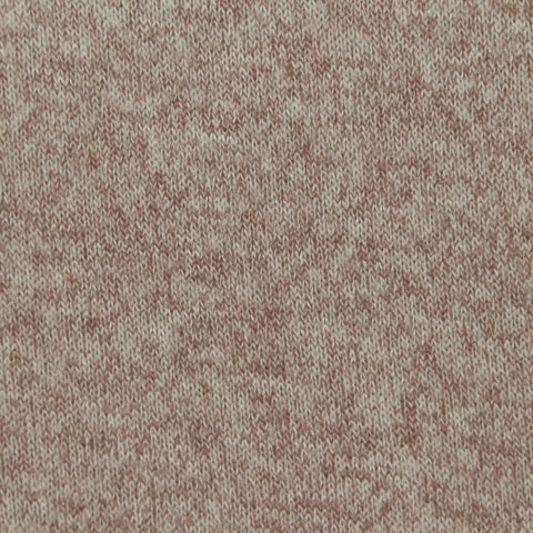Light Beige Marl Chunky Knit, Viscose-Poly, 169 gsm