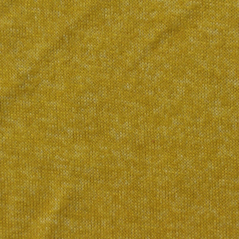 Yellow Marl Jersey Knit, Viscose-Poly, 225 gsm