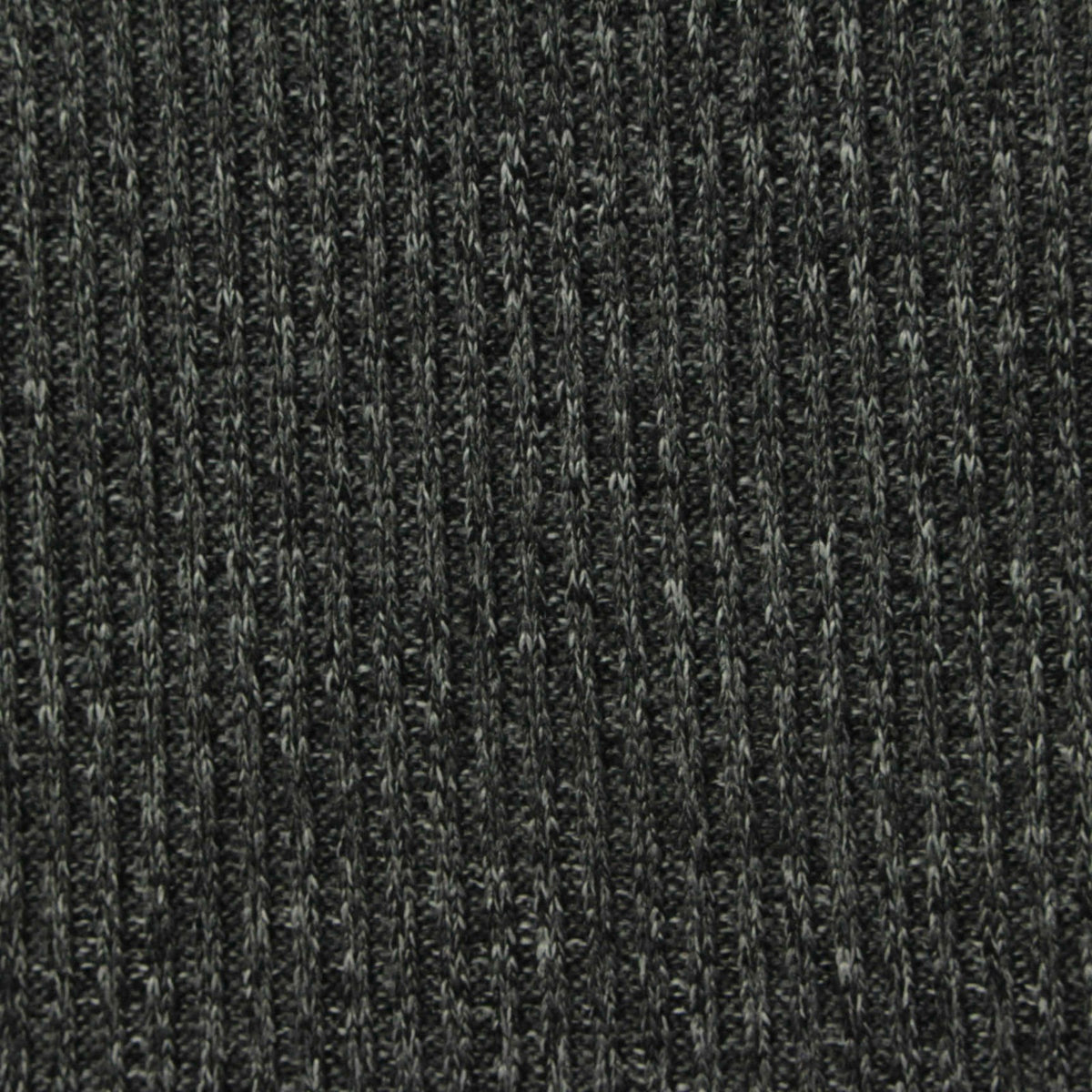 Dark Grey Marl Chunky Knit, Polyester, 210 gsm, 155 cm