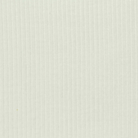 Polyester Viscose Stretch Rib Knit Fabric, 285 gsm, 159 cm — Beige