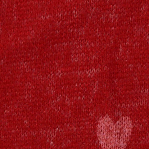 Red Marl Jersey Knit, Viscose-Poly, 245 gsm
