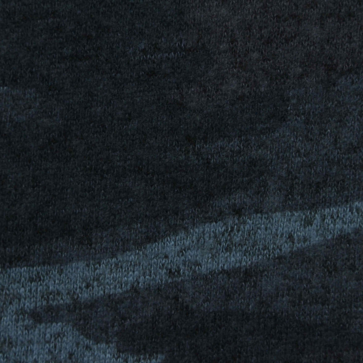 Dark Blue Abstract Jersey Knit, Viscose-Poly