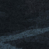 Dark Blue Abstract Jersey Knit, Viscose-Poly