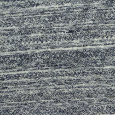 Grey Marl Jersey Knit, Cotton-Poly, 130 gsm